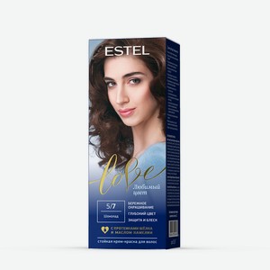 ESTEL PROFESSIONAL Краска для волос, стойкая LOVE тон 5/7 Шоколад, 115 мл
