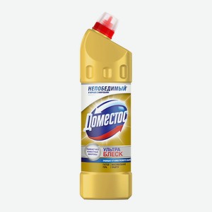DOMESTOS Ультра Блеск, чистящее средство для туалета, 1000 мл
