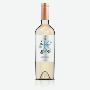 Вино Mr.keys Pinot Grigio белое сухое Чили, 0,75 л