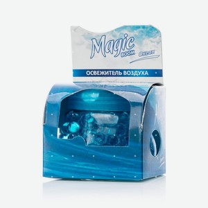 Освежитель воздуха - Magic Boom универсальный гелевый запахов   океан   100г