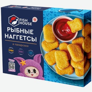 Наггетсы Fish House из фарша минтая 300 г