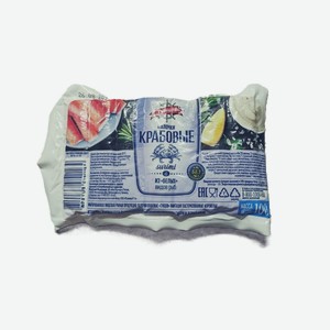Крабовые палочки замороженные Тунцов, 100 г