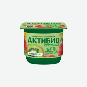 Биойогурт Актибио Киви-клубника 3% 130г