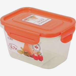 Контейнер Д/продуктов Орсон Оранжевый 0.7л Арт.cp0704s/or