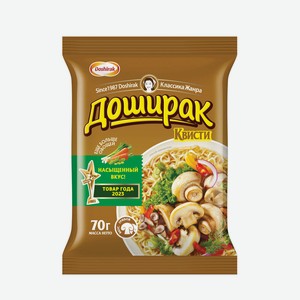 Лапша Доширак Квисти со вкусом грибов, 70г