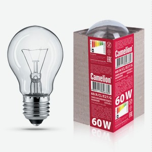 Camelion 60/A/CL/E27/G (Эл.лампа накал.с прозрачной колбой,