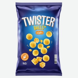 Шарики кукурузные Twister сыр 140 г