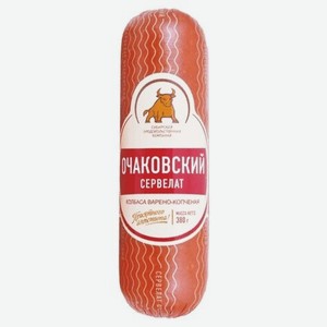 Колбаса варено-копченая Сибирская продовольственная компания сервелат Очаковский 380г