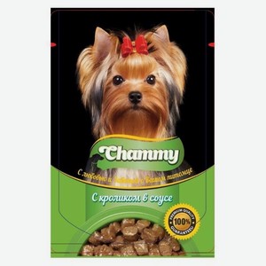 Влажный корм для собак Chammy кролик 85 г 