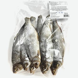 Плотва Вяленая, Неразделанная, 200 Г