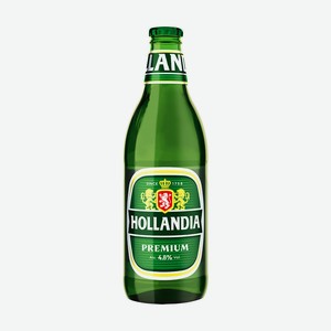 Пиво, Hollandia, 4,5%, 0,45 л