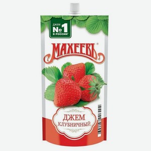 Джем Махеевъ Клубничный дой-пак, 300 г , 1 шт.