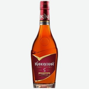 Коньяк Киновский пятилетний 40% 0.35л
