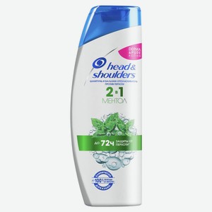 Шампунь для волос Head&Shoulders Ментол 2 в 1 400 мл