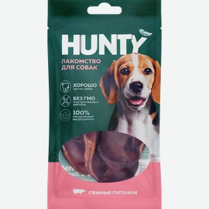 Лакомство для собак HUNTY Свиные пятачки, 50г