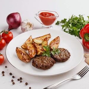 Готовые блюдатм У ПалычаПалычЛанч Оладьи печеночные с картофелем по-деревенски 250 г