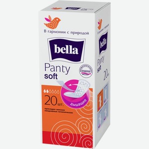 Прокладки BELLA Panty soft classic ежед., Россия, 20 шт