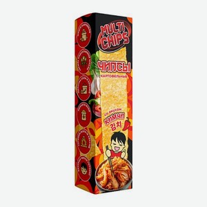Чипсы со вкусом кимчи Multichips 100г