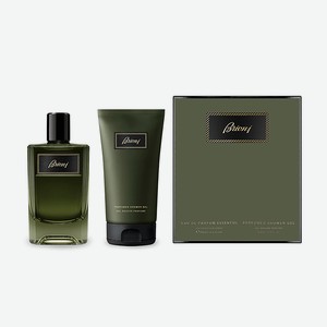 BRIONI Мужской подарочный набор Essential, Парфюмерная вода, спрей 100 мл + гель для душа, 150 мл
