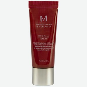 Крем Missha BB М Perfect Cover BB Cream EX SPF42 тон 21, 20мл