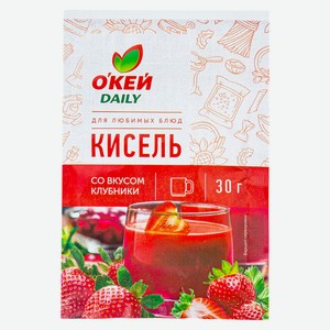 Кисель момент приг ТЧН!/О КЕЙ DAILY клубника 30г