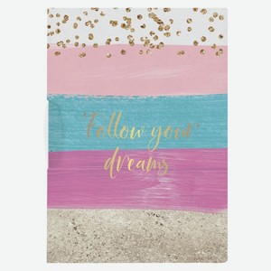 Папка с зажимом, А4 Мазки COHB-GLC-SCF