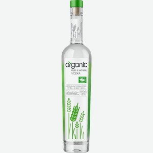 Водка ORGANIC 40%, 0.25л