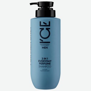 ICE by NATURA SIBERICA Мужской парфюмированный шампунь 3 в 1 Men Everyday Perfume Shampoo, 400 мл