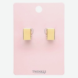 Серьги Rectangle Gold