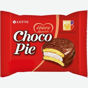 Печенье LOTTE Choco Pie простоенное глазированное, Россия, 28 г