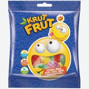 Мармелад жевательный KRUTFRUT Смайлики, Россия, 70 г