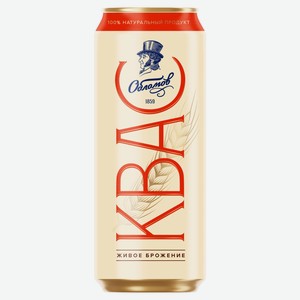 Квас «Обломов» Фильтрованный, 450 мл