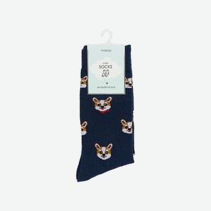 TWINKLE Носки модель Corgi, цвет синий, размер 36-39