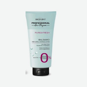 BIOPOINT PROFESSIONAL Кондиционер с алое вера для нормальных и тонких волос Мицеллярный Pure&Fresh, 350 мл