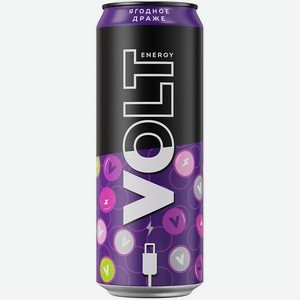 Напиток энергетический Volt Ягодное драже 0,45л