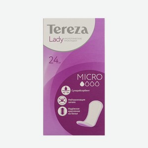 Женские урологические прокладки Tereza Lady micro 24шт