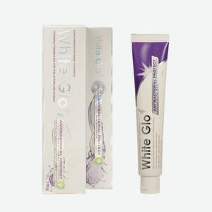 Зубная паста с антибактериальным эффектом и ополаскивателем White Glo Antibacterial protect 100г