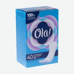 Прокладки ежедневные, Ola!, 40 шт.