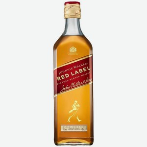 Виски Johnnie Walker Red Label купажированный 40% 700мл, 700 мл