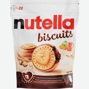 Печенье NUTELLA с кремом какао, 304г