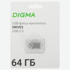 Флеш-накопитель DIGMA Drive2 64GB