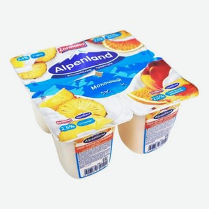 Продукт йогуртный Альпенлэнд фруктовый БЗМЖ 2,5% 95гр Эрманн ООО