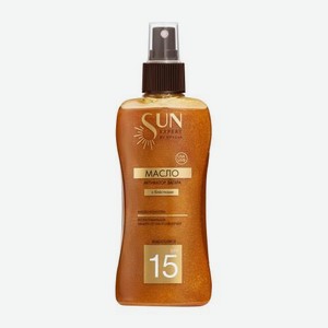 Масло-спрей для тела Krassa Sun Expert активатор загара SPF15 180мл