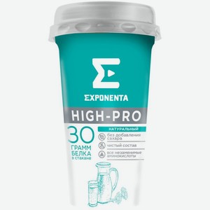 Напиток Exponenta High-Pro обогащенный казеином и обезжиренный, 250г