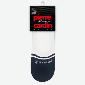 PIERRE CARDIN Подследники мужские FABIEN белый/синий мысок, цвет: белый/синий, размер: 3