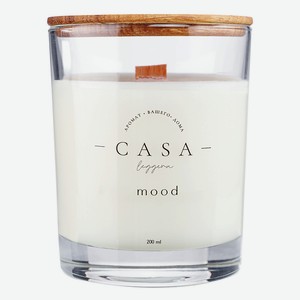 CASA LEGGERA Свеча в стекле Mood, 200 мл