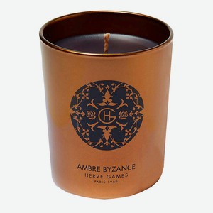 HERVE GAMBS Ambre Byzance Fragranced Candle, Парфюмированная свеча 190 г