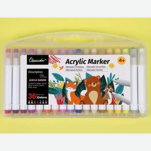 Маркеры Classicolor акриловые 36 шт.