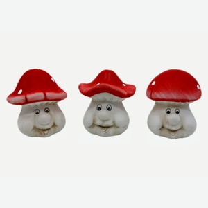 Фигурка Гриб декоративная садовая