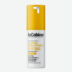 LACABINE Солнцезащитный крем-флюид FLUID 5X PURE HYALURONIC SPF50, 1 шт.
